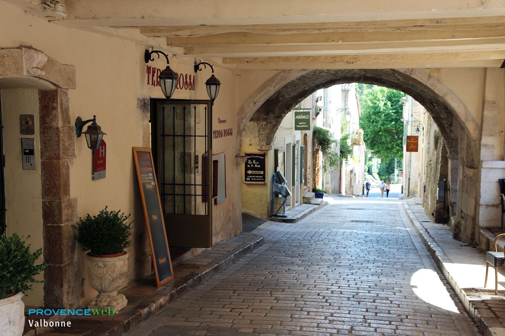 Passage couvert ancien.