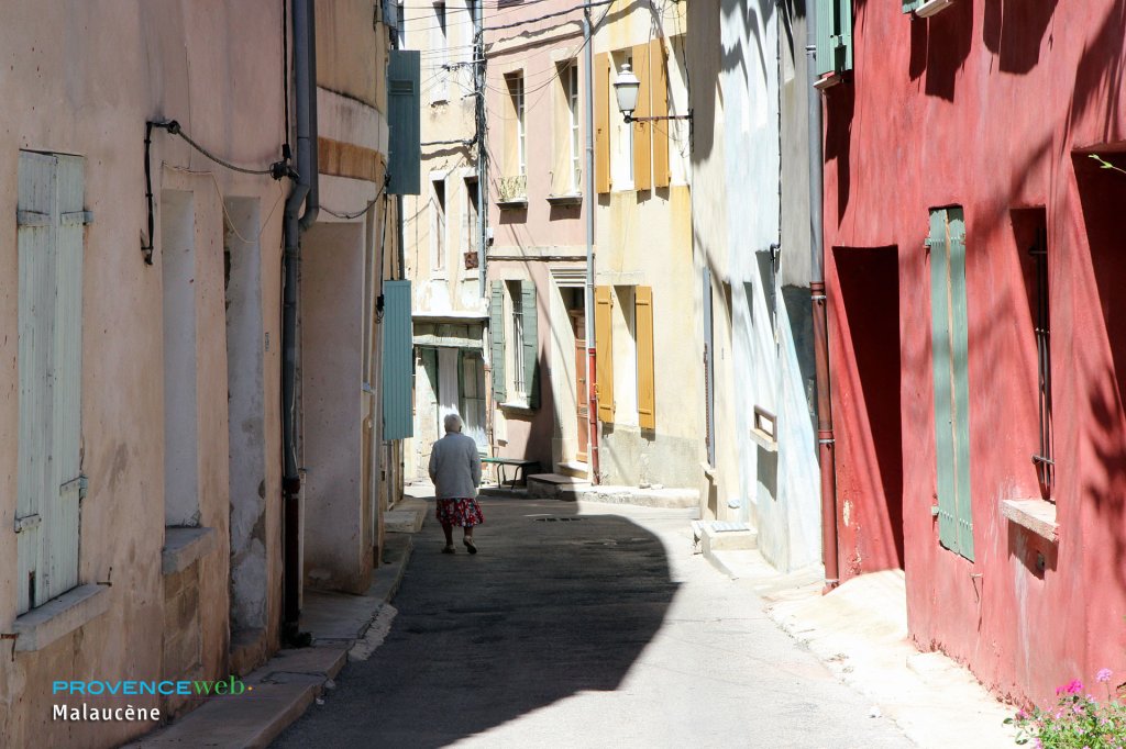 Malaucène dans le Vaucluse.
