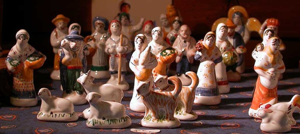 Santons à Brantes.