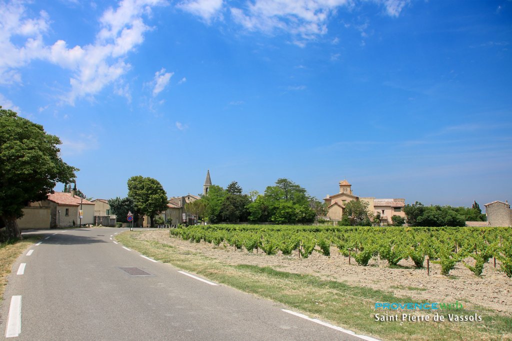 Saint Pierre de Vassols Village du Vaucluse Provence Web