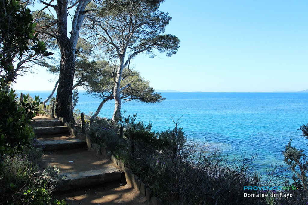 Randonnée le long de la mer.