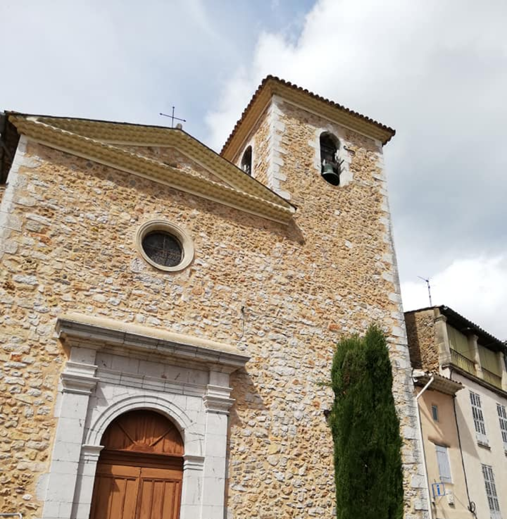 Eglise de Rougiers.