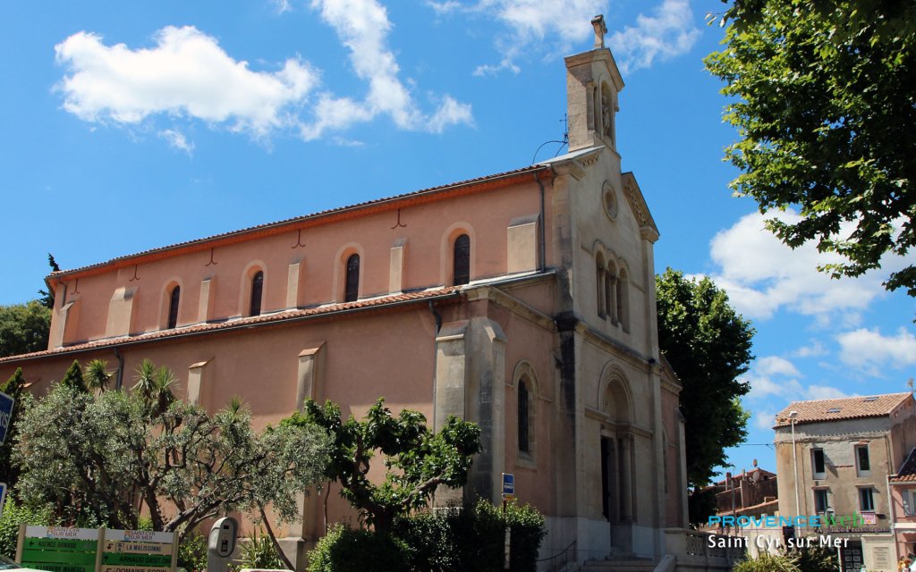 Eglise de Saint Cyr sur Mer.