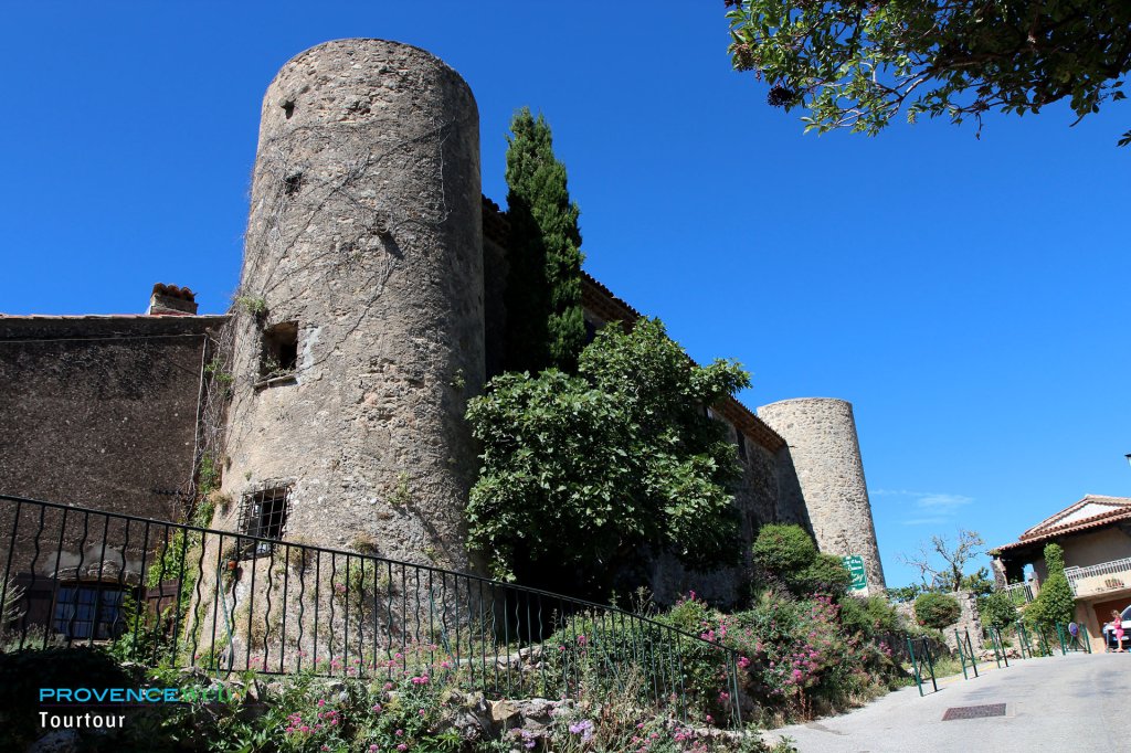 Château de Tourtour.