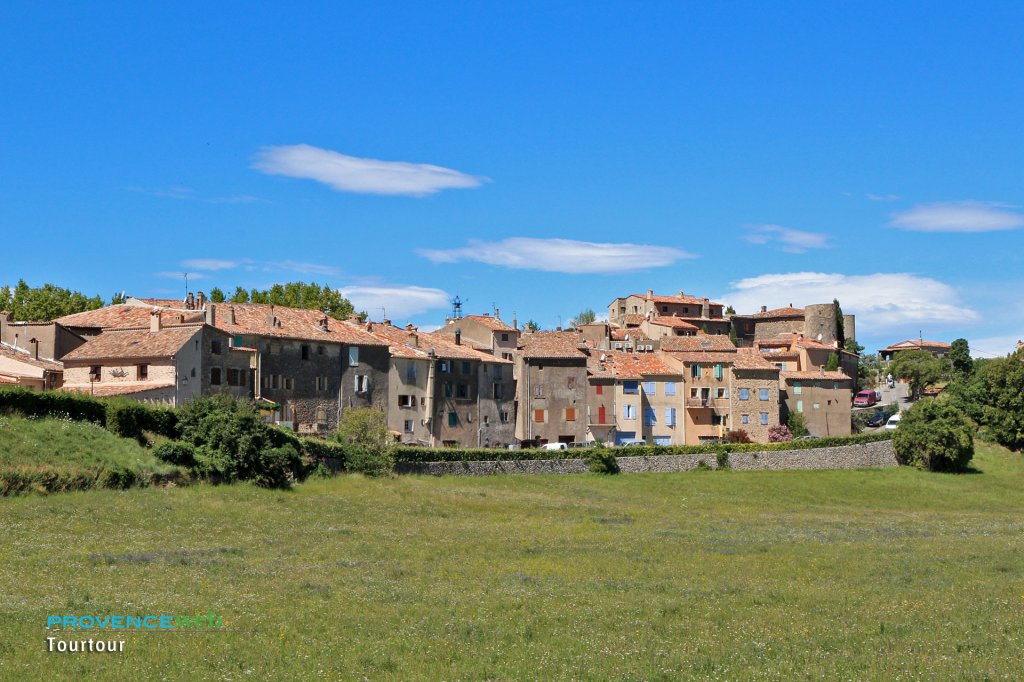 Commune de Tourtour.