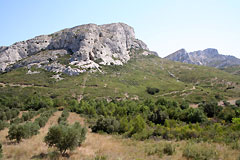 les alpilles paysage