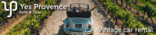 Yes Provence, vintage car rental. Discover the most beautifu roads in Provence