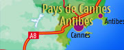 Campsites in Cannes and Antibes Juan les Pins area