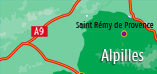 Campsites in the Alpilles