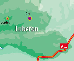 Chambres d'hôtes dans le Luberon