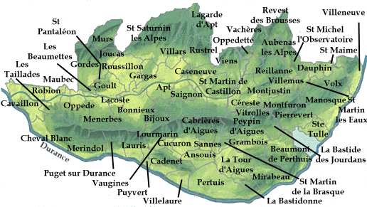 luberon carte