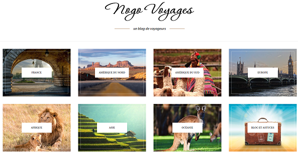 Blog voyage