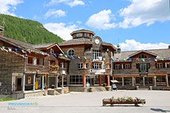 Allos, la station