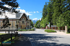 Barcelonnette, arrival