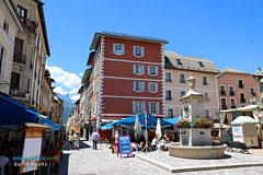 Barcelonnette, place Manuel