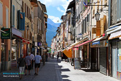 Barcelonnette, rue piétonne Barcelonnette, rue piétonne