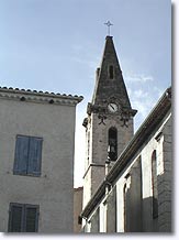 Barrême, bell tower