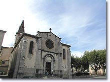 Barrême, church