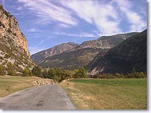 Beauvezer, mountain landscape