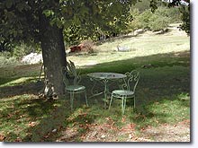 Beauvezer, jardin