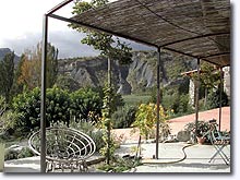 Bevons, terrasse