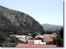 Le Caire, roofs of the village