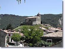 Castellet les Sausses, l'église