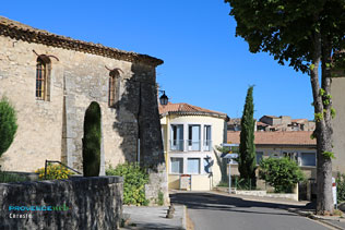 Cereste, church