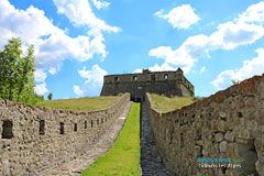 Colmars les Alpes, fort et chemin fortifié