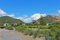 Digne les Bains, pont sur la Bléone