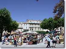 Forcalquier, marché