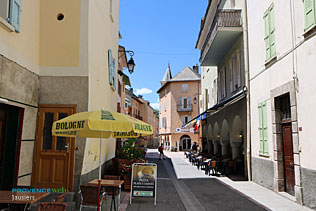 Jausiers, rue piétaonne