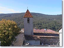 La Mure-Argens, clocher et village La Mure-Argens, clocher et village
