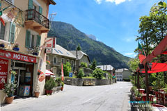 Le Lauzet Ubaye, hôtel restaurant dans  le village