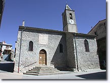 Méailles, l'église et son clocher