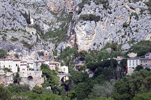 Moustiers Sainte Marie, le village