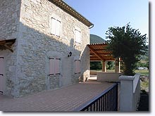 Les Omergues, terrasse Les Omergues, terrasse
