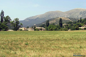 Peyroules, paysage