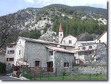 Prads-Haute-Bléone, the village