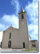 Saumane, church