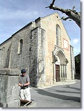 Senez, church