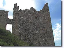 Sigoyer, ruins of the castle