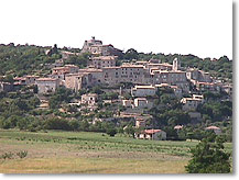 Simiane la Rotonde, le village