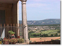 Simiane la Rotonde, paysage