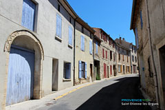 Saint Etienne les Orgues, rue