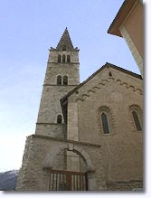 Saint Paul sur Ubaye, church