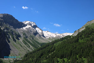 Saint Paul sur Ubaye, mountain landscape
