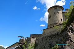 Château Queyras, tour