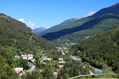 Château Queyras, le Guil Château Queyras, le Guil