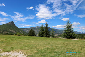 Lagrand, mountain landscape